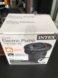 Intex electric pump. 