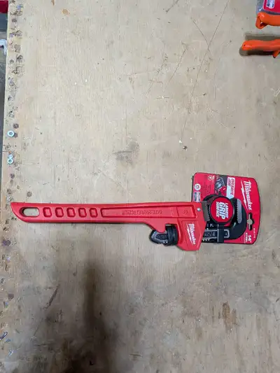 Milwaukee Tool 14 -inch Steel Pipe Wrench, View more