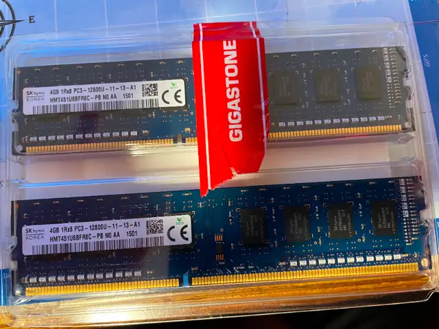DDR3 desktop RAMs for sale- hardly used in excellent condition in Desktop Computers in Markham / York Region - Image 3