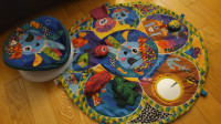 Lamaze Captain Calamari spin & explore gym (tummy time mat)