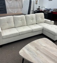 Luxury Corduroy Cream 4-Seater Sofa – Like New City of Montréal Greater Montréal Preview