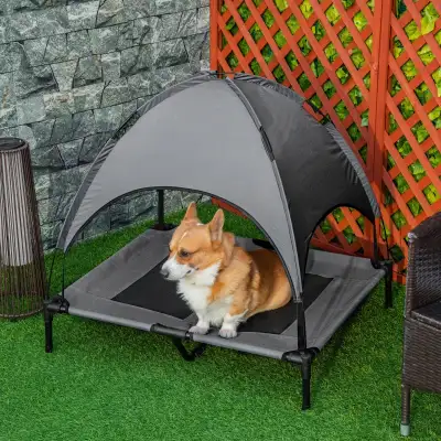 Elevated Dog Bed 36.2" L X 29.9" W 35.4" H. Grey, View more