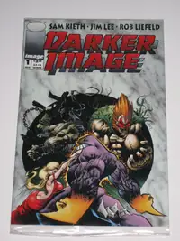 Image Comics Darker Image#1 Jim Lee! 1st Maxx! comic book