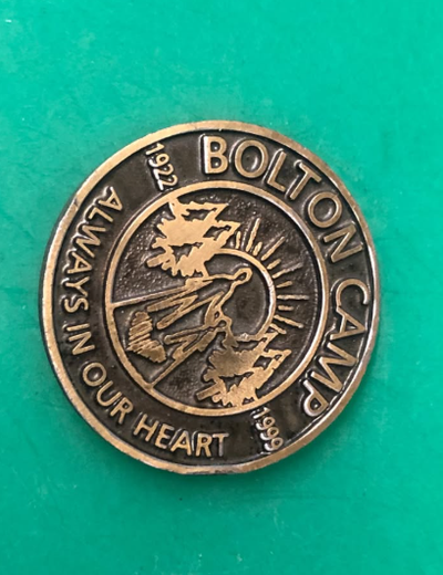 Bolton Camp Always In Our Heart 1922 to 1999 Token, View more