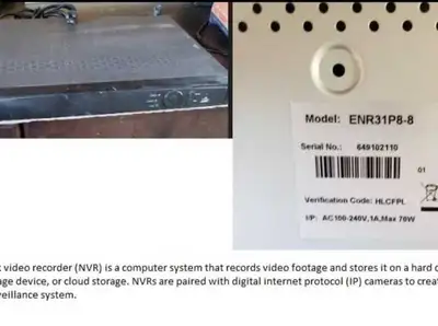 Security camera recorder, View more