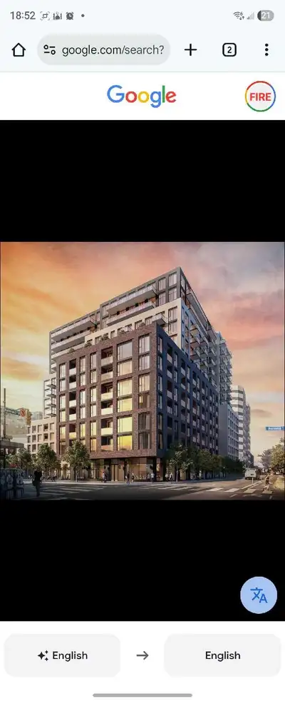 Downtown Toronto Condo for rent Newly built high rise condo Unit on 15th floor 1 plus Den, 1 washroo...