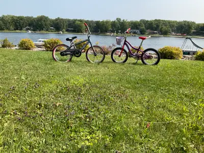Kids’ Schwinn 16 inch and First Order 18 inch bikes, View more