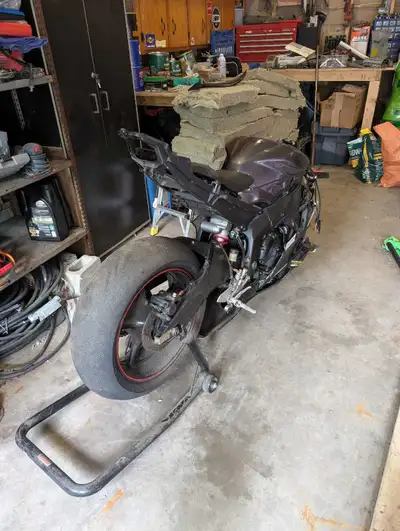 Here we go Used this as a track bike since 2018 - 2022 The motor has been pulled from a 2016 Yamaha...