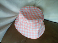 NEW Women's Wide Brim Plaid Bucket Hat