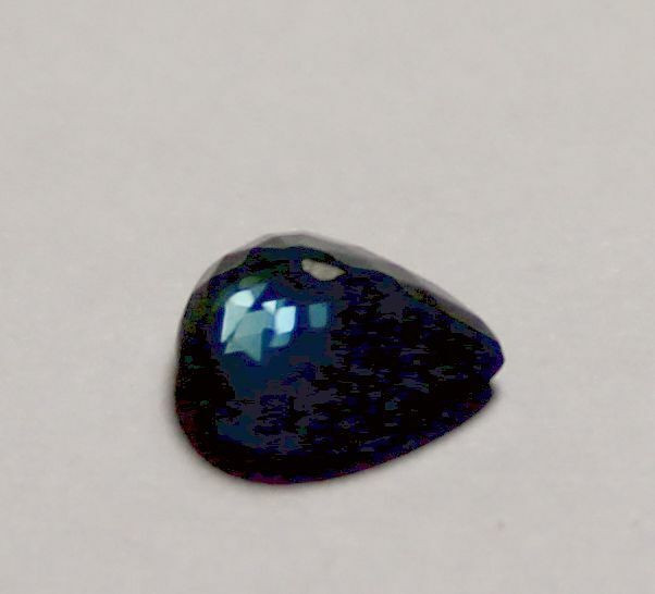 Stunning Indigo Blue Kashmir Sapphire Pear Cut Gemstone 0.72 ct in Jewellery & Watches in Gatineau - Image 2