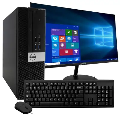Dell Optiplex 3040 (Desktop + Monitor+ Keyboard & Mouse), View more