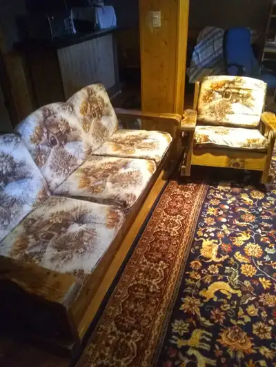 Solid Wood couch, View more