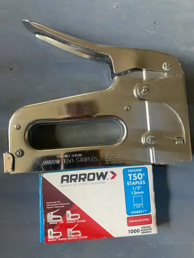 arrow stapler and staples, View more