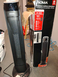 Electronic heater with remote 