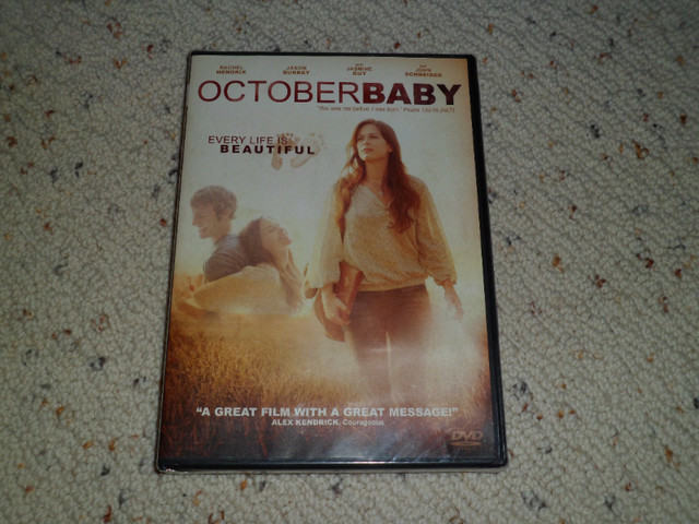 October Baby DVD movie New Sealed in CDs, DVDs & Blu-ray in Markham / York Region