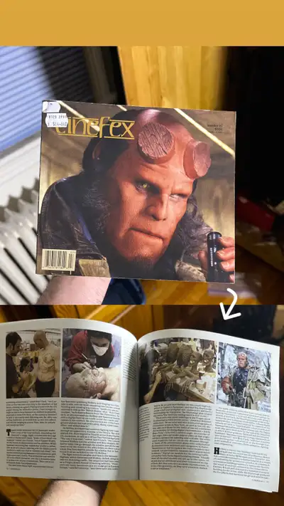Cinefex magazine issue #97 HELLBOY, View more
