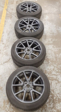TESLA MODEL 3 18" USED WHEEL AND TIRE PACKAGE