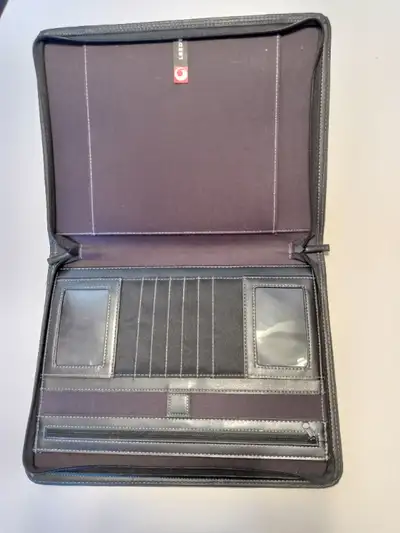 LEEDS LEATHER PADFOLIO BUSINESS ORGANIZER, View more