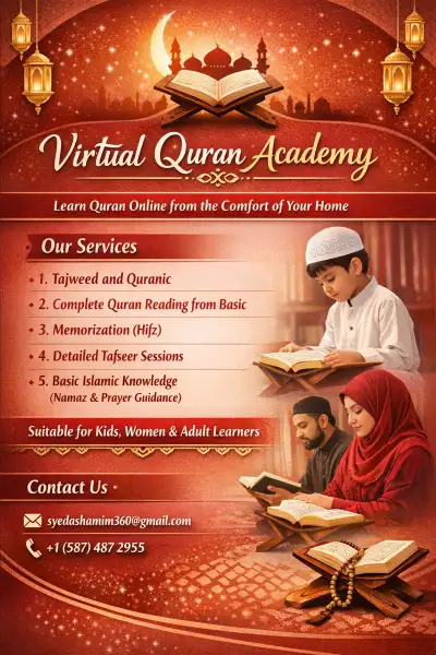 Online Holy Quran Teaching Services by Experienced Female Lectur, View more