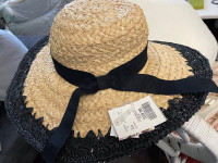 Lady straw hat 