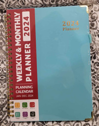 Weekly and Monthly Planner 2024