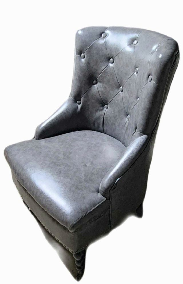 FREE DELIVERY Grey Chair on Wheels in Chairs & Recliners in Richmond