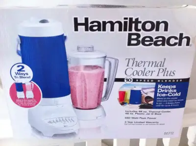 Hamilton Beach Hot/Cold Blender-New, View more