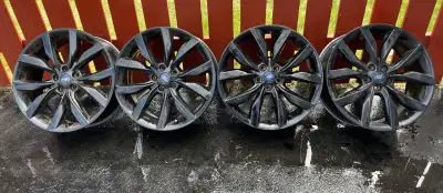 Rims are off a 2019 Ford Escape. 5 x 18 bolt pattern, OEM. In very good condition. No reasonable off...