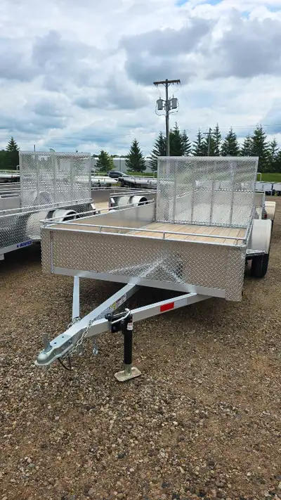 Brand new Aluminum trailers available. Lots of sizes available.