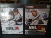 EA Sports - PC DVD NHL 06, NHL 07