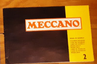 Meccano 1977 Book of models #2 Instruction Book