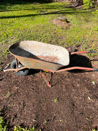 Industrial wheelbarrow
