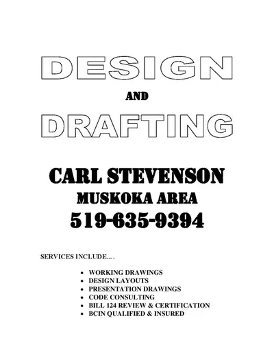 NEED HELP WITH SOME DRAWINGS FOR THAT DREAM HOUSE, OR THAT BASEMENT APARTMENT? I CAN HELP! BEEN DOIN...