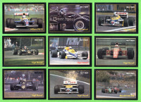 1991 FORMULA 1 Pro Trac's card Nigel Mansell 12 cards lot