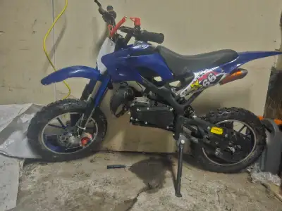 Looking to upgrade my little brother to a bigger dirt bike like a 80cc or 100cc or maybe a 110cc but...