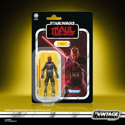 Star Wars the Vintage Collection Darth Maul action figures, View more