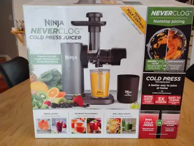NINJA COLD PRESS JUICER Used only one week for a juice diet. Cash only