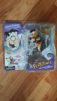 New Sealed McFarlane Toys The Flintstones Fred On Chopper