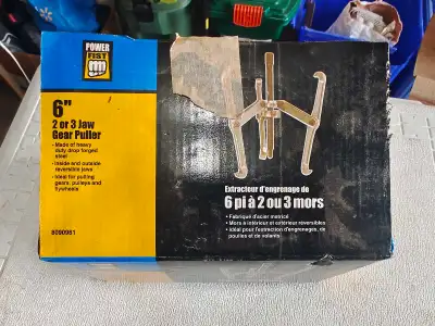 Power Fist 6" 2 or 3 Jaw Gear Puller, View more