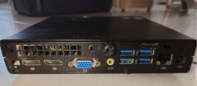 Mini ordinateur HP - i5 4590 1TB SSD Samsung Evo 860 - USB 3.0 dans Ordinateurs de bureau  à Longueuil/Rive Sud - Image 2