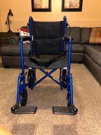 Expedition X Wheelchair Foldable Lightly Used