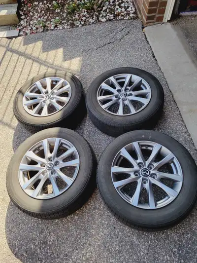 2020+ Mazda 3 OEM 16" Alloy rims in excellent conditions, no damage Toyo Proxes Summer All-Season Ti...
