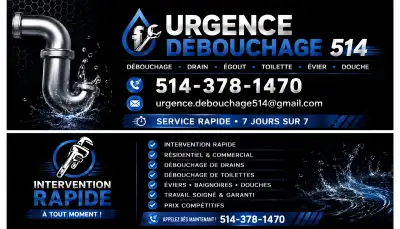 débouchage montréal, View more