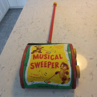 Fisher price vintage musical sweeper