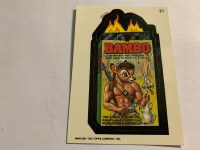 1991 Topps wacky packages #21 OF 55 BAMBO SAFE TO GO ON A PICNIC