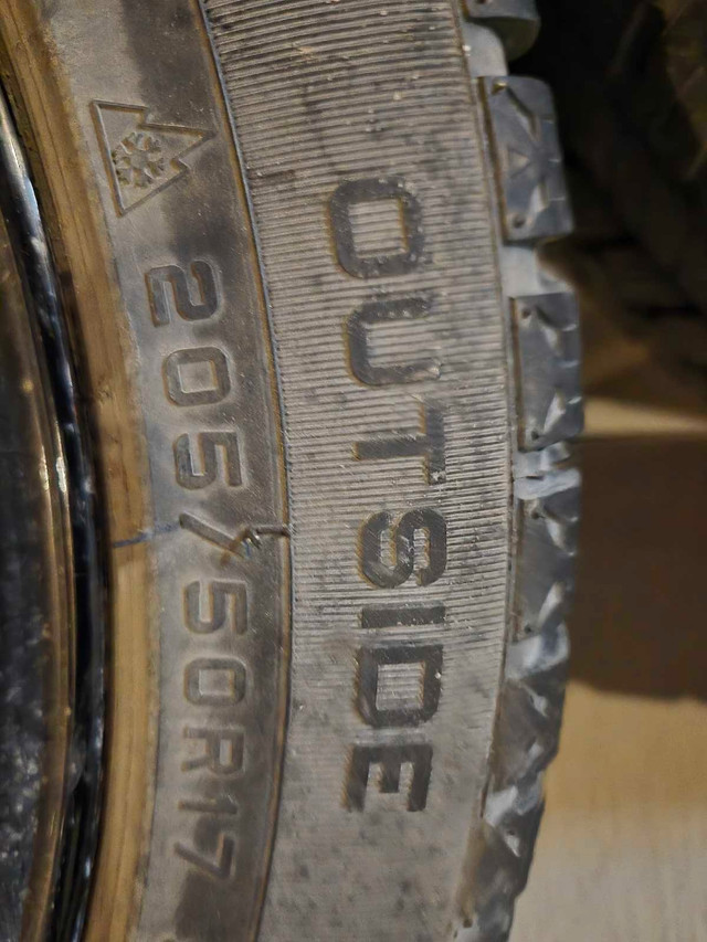 Winter Tires and Rims 205/50R17 in Tires & Rims in Markham / York Region - Image 4