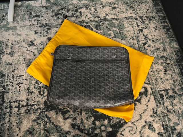 Jouvence cloth clutch bag Goyard Grey in Cloth - 34904070