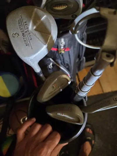 northwestern Junior left hand golf set, View more