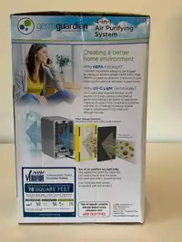 Brand new Germ Guardian Tabletop Air Purifier 4 in 1 on Sale
