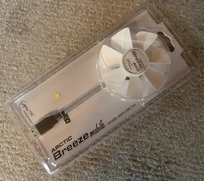 NEW Arctic Breeze Mobile USB Fan, View more